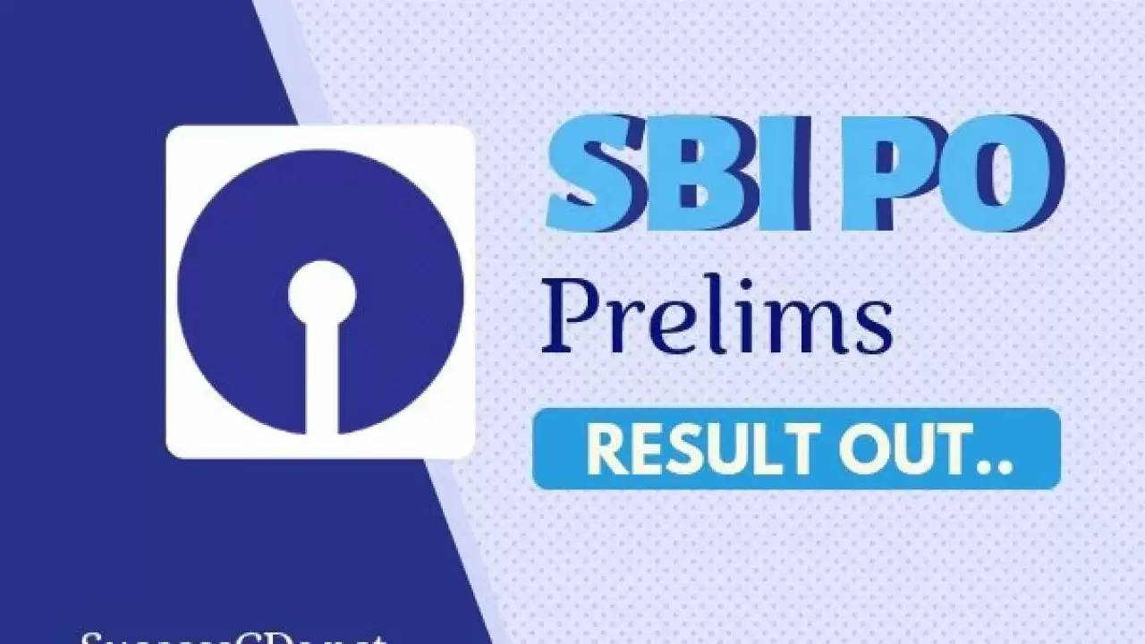 SBI PO Prelims Result 2020-Check Result  एसबीआई पीओ प्रारंभिक परीक्षा के रिजल्ट जारी