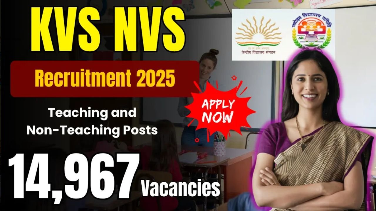 KVS NVS Recruitment 2025
